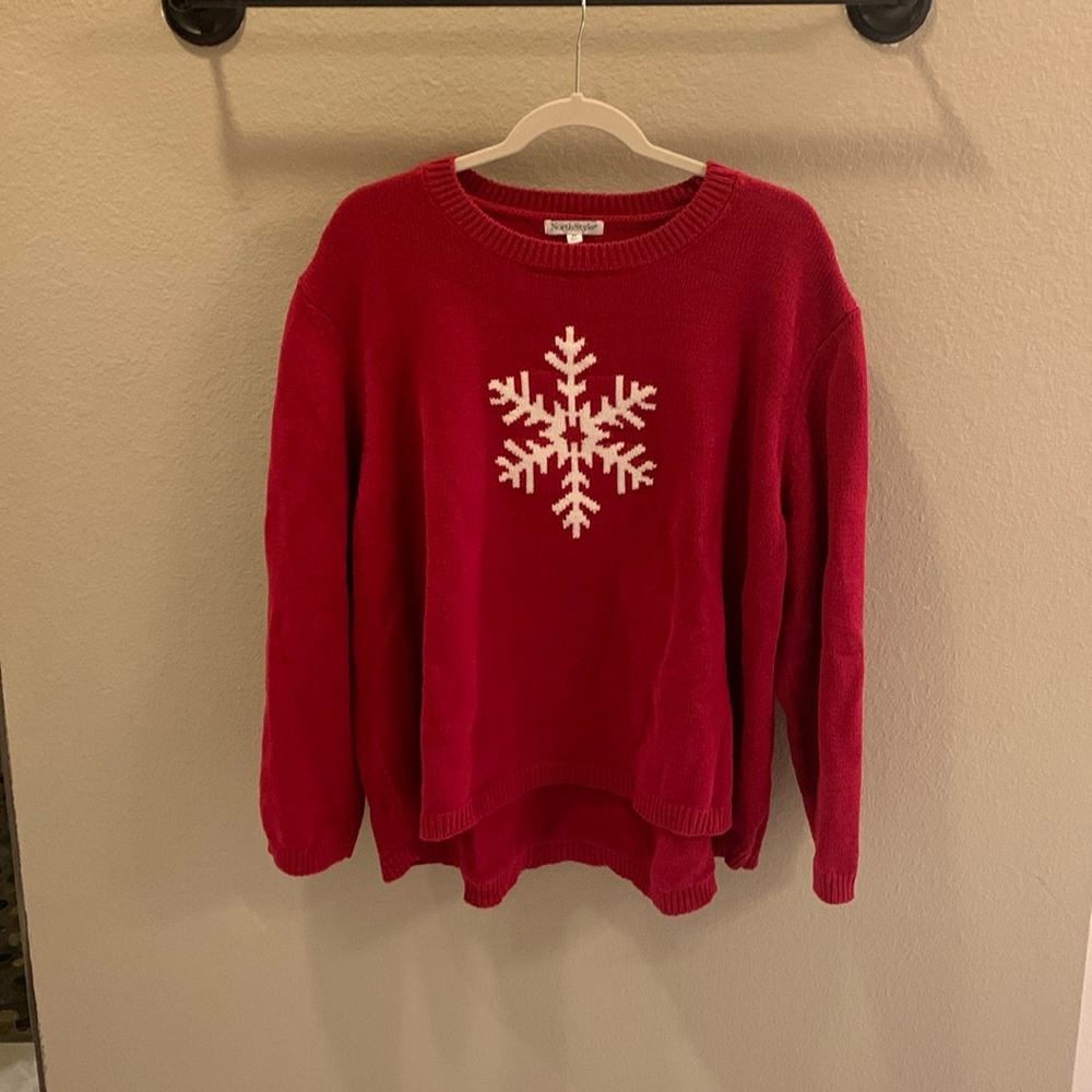Red Snowflake ❄️ Sweater